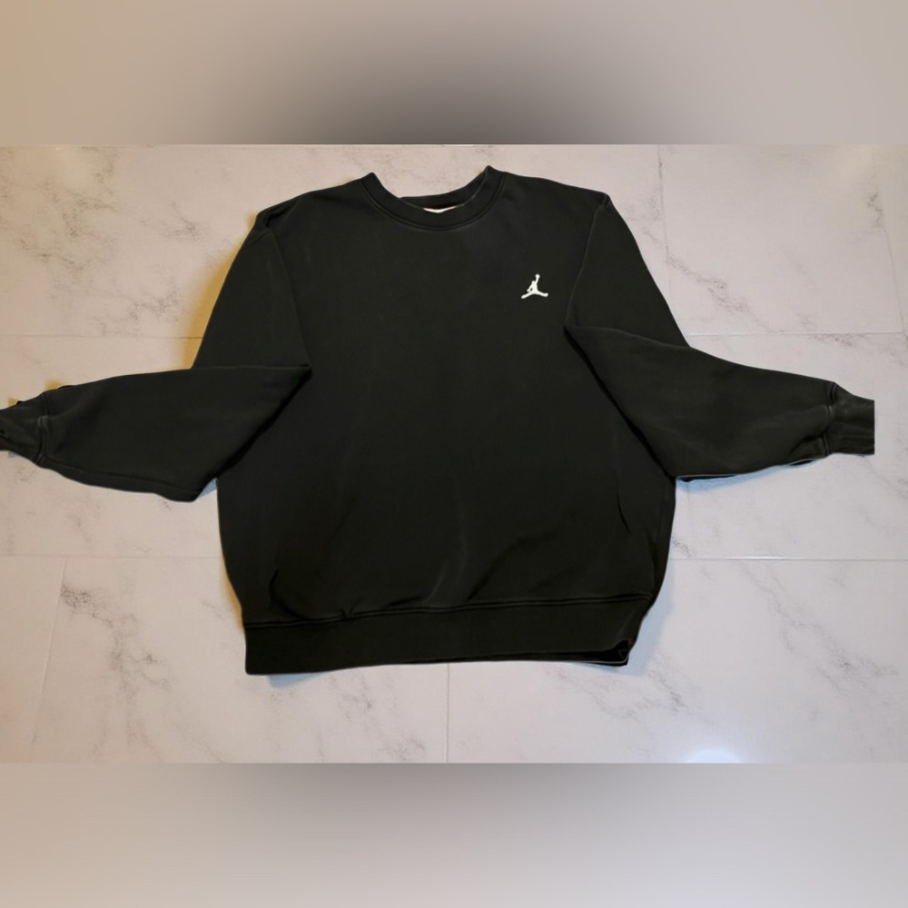 Jordan Black Crewneck Sweater